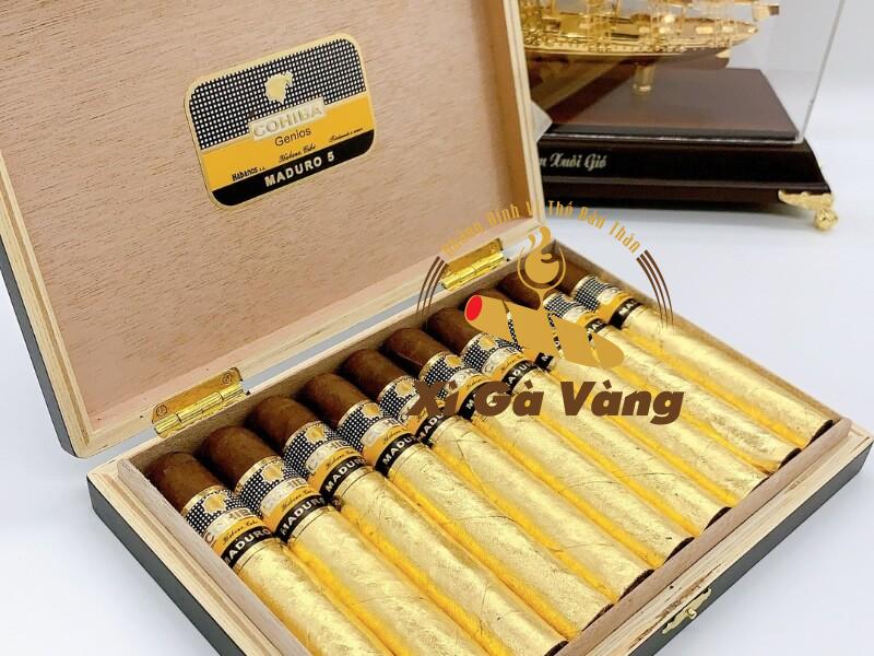 Ghé Xì Gà Vàng để chiêm ngưỡng và trải nghiệm Cohiba dát vàng